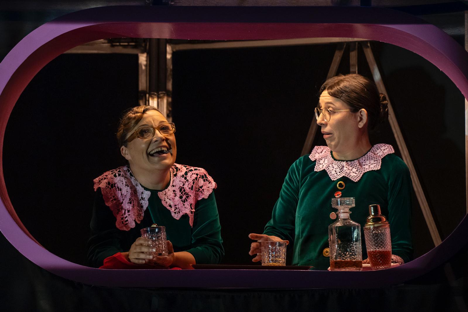 Escena de la comedia 