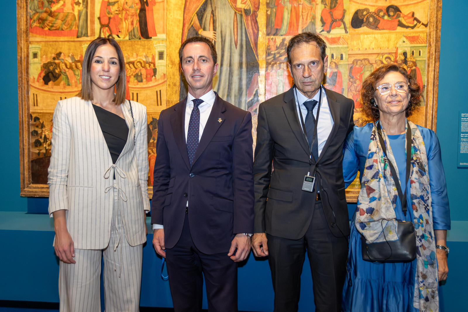 Inauguración de la exposición en el El Museo Nacional del Prado.