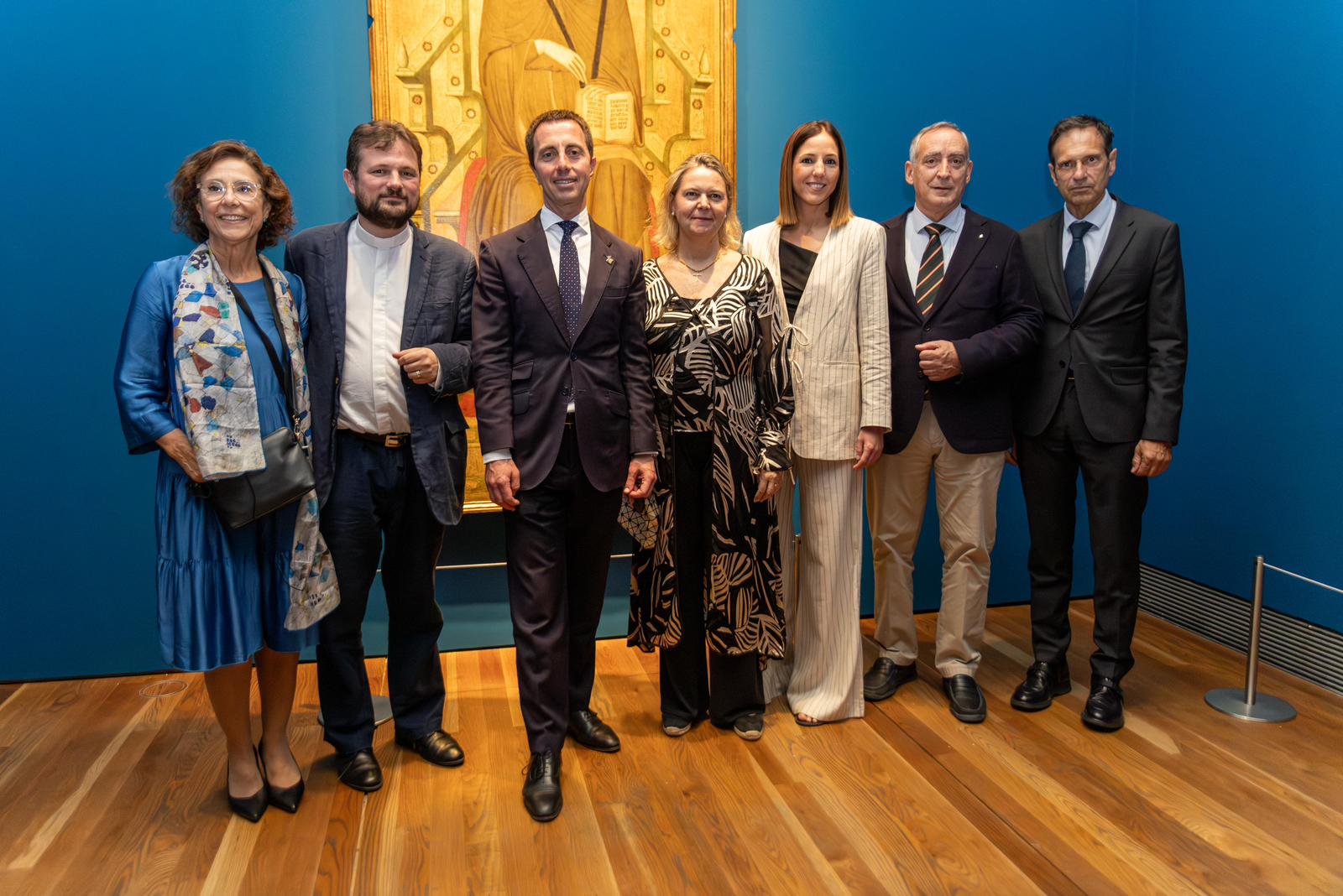 Inauguración de la exposición en el El Museo Nacional del Prado.
