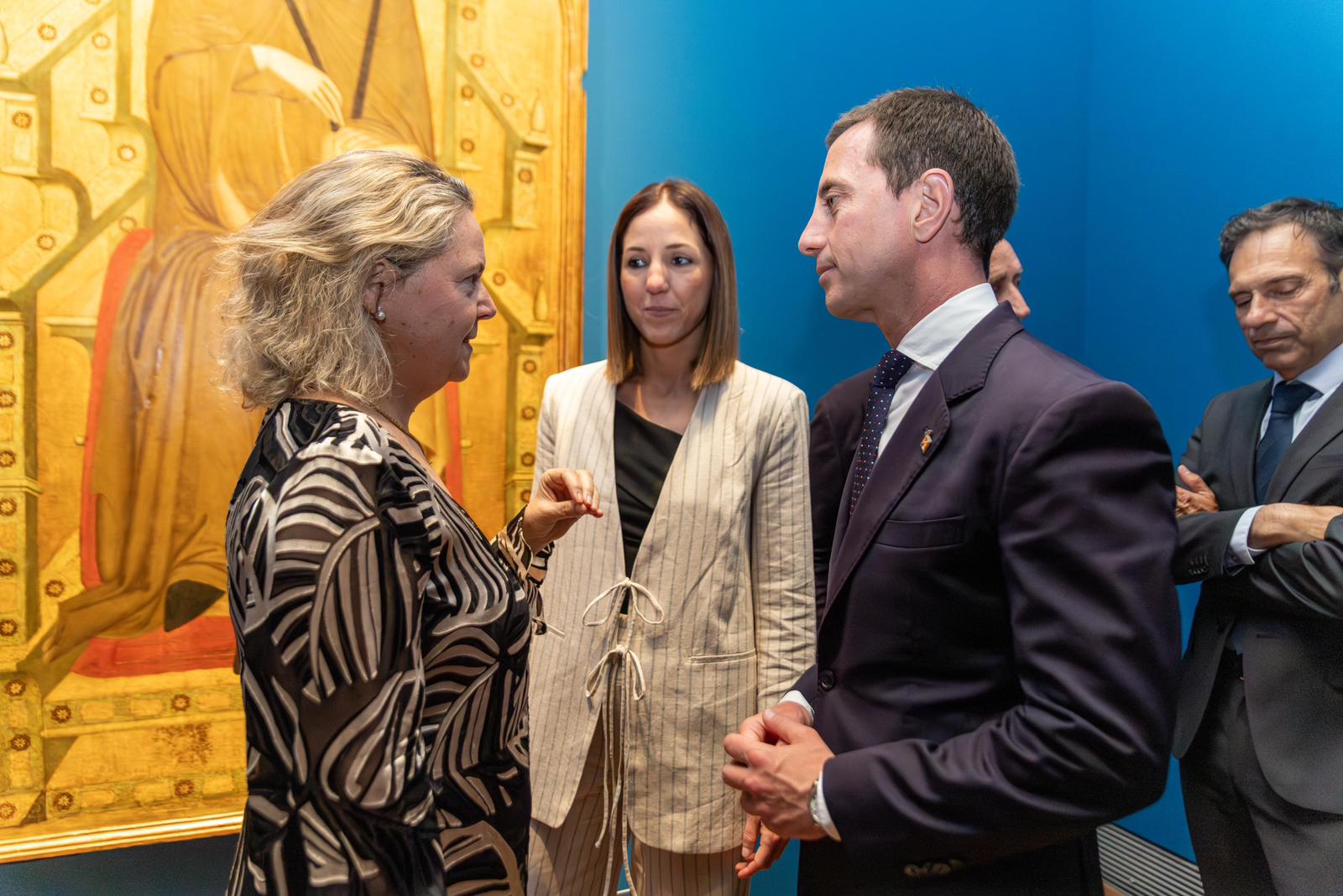 Inauguración de la exposición en el El Museo Nacional del Prado.