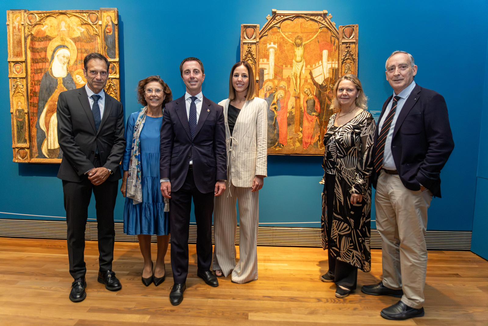 Inauguración de la exposición en el El Museo Nacional del Prado.
