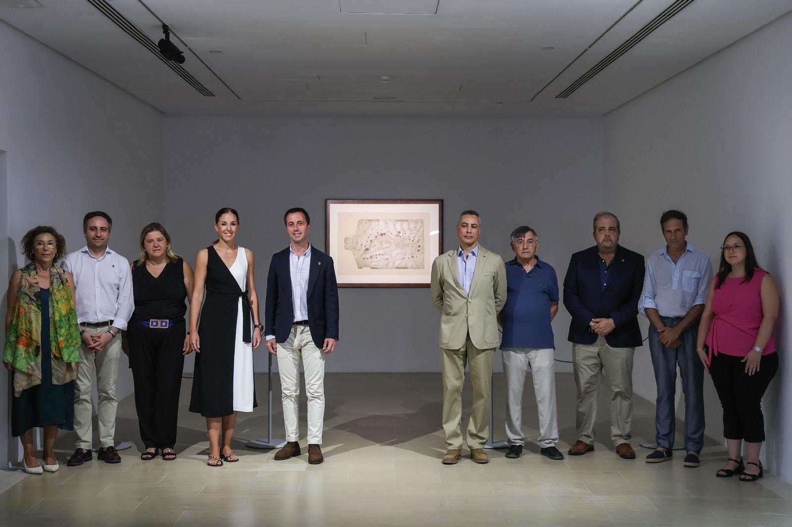  Inauguració de l’exposició «La carta nàutica de Pere Rossell, 1447. El món dibuixat per navegar» al Museu de Mallorca.