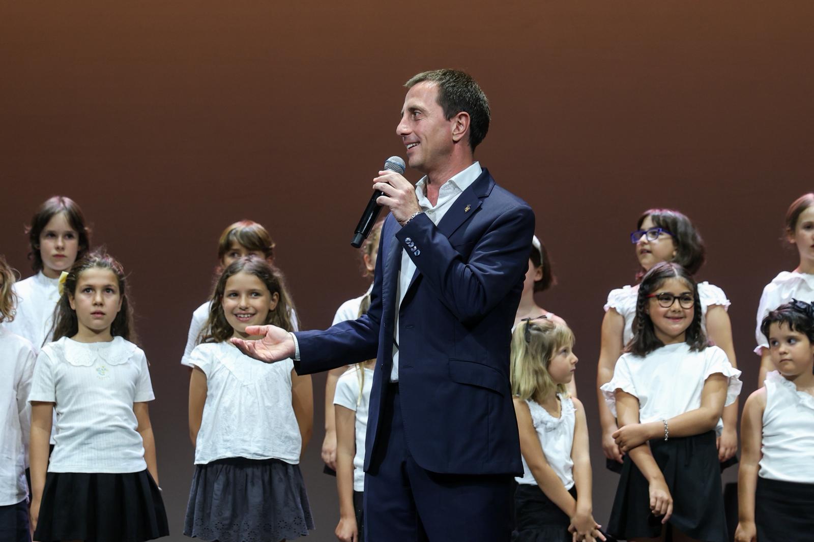 Concert de fi de curs dels cors del Teatre Principal.