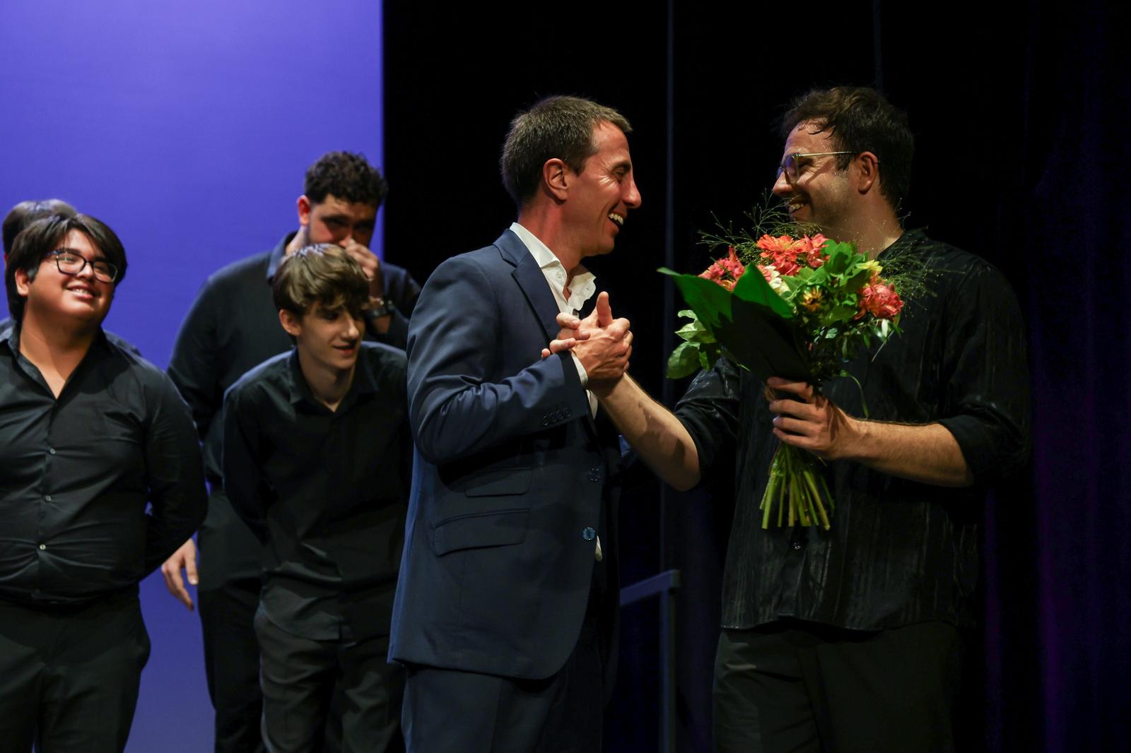 Concert de fi de curs dels cors del Teatre Principal.