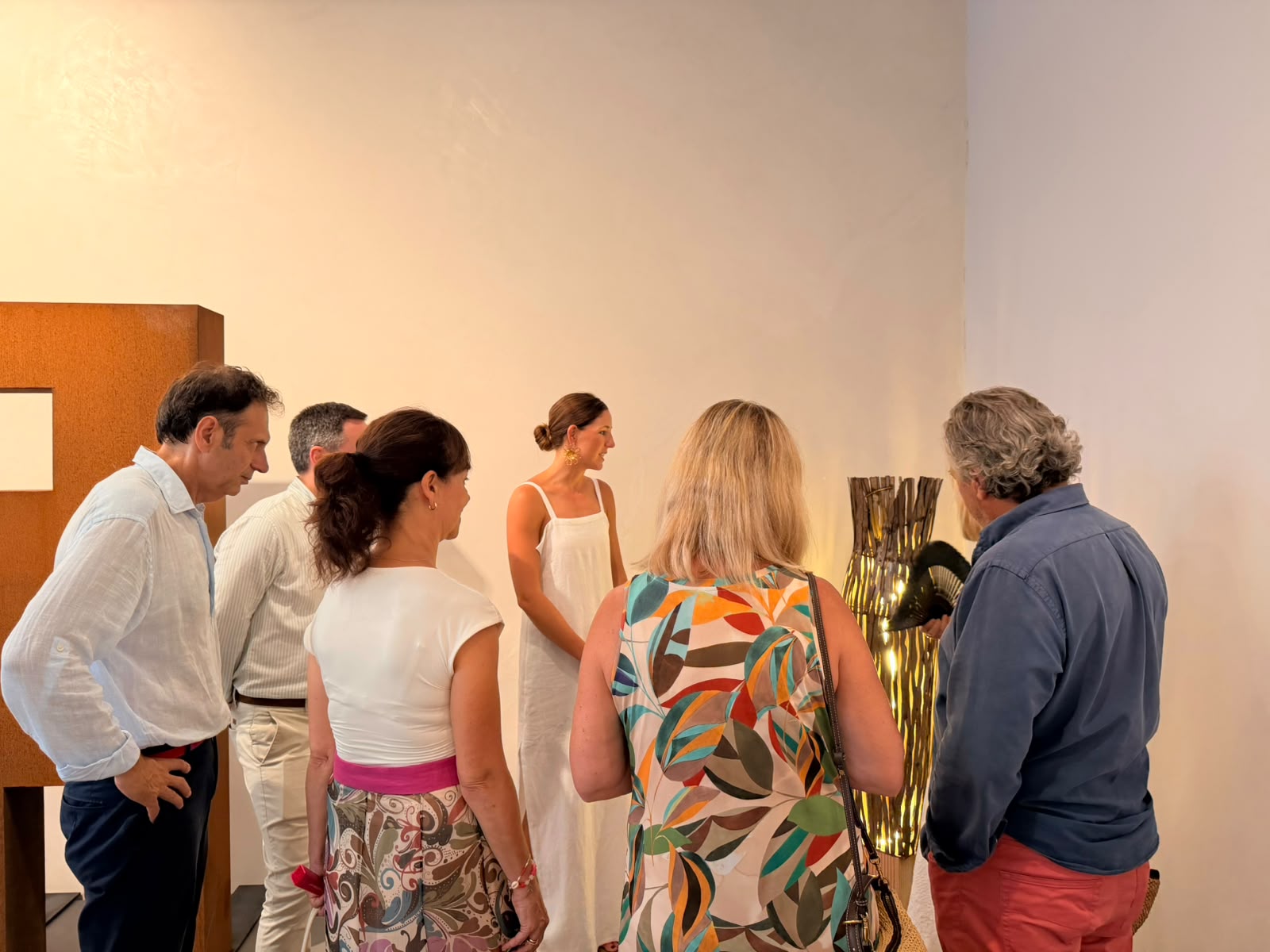 Inauguración de la exposición «Buits: espais per a la mirada», de Vicenç Mulet, en la Misericòrdia.