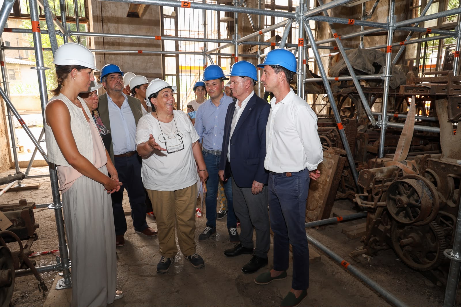 Visita a Sa Fàbrica Nova de Sóller.