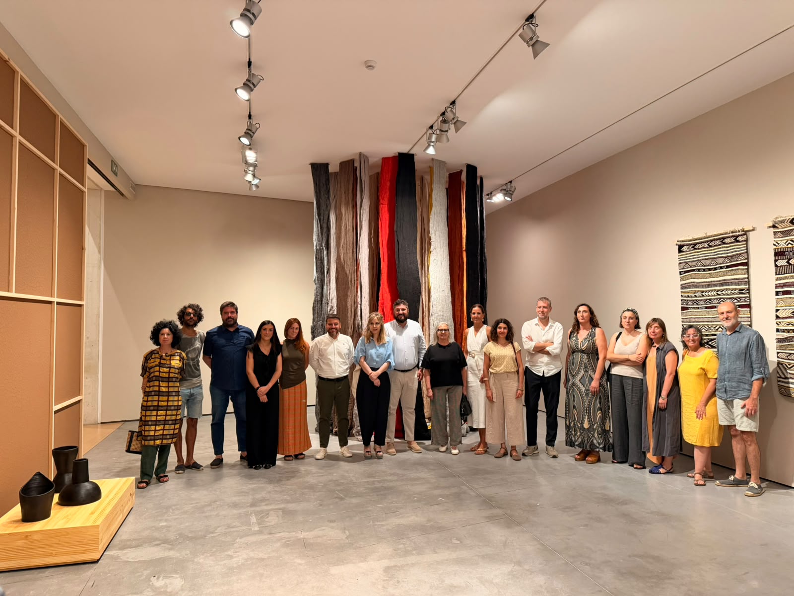 Presentación de la exposición colectiva «A media lumbre» del proyecto Biennal B.