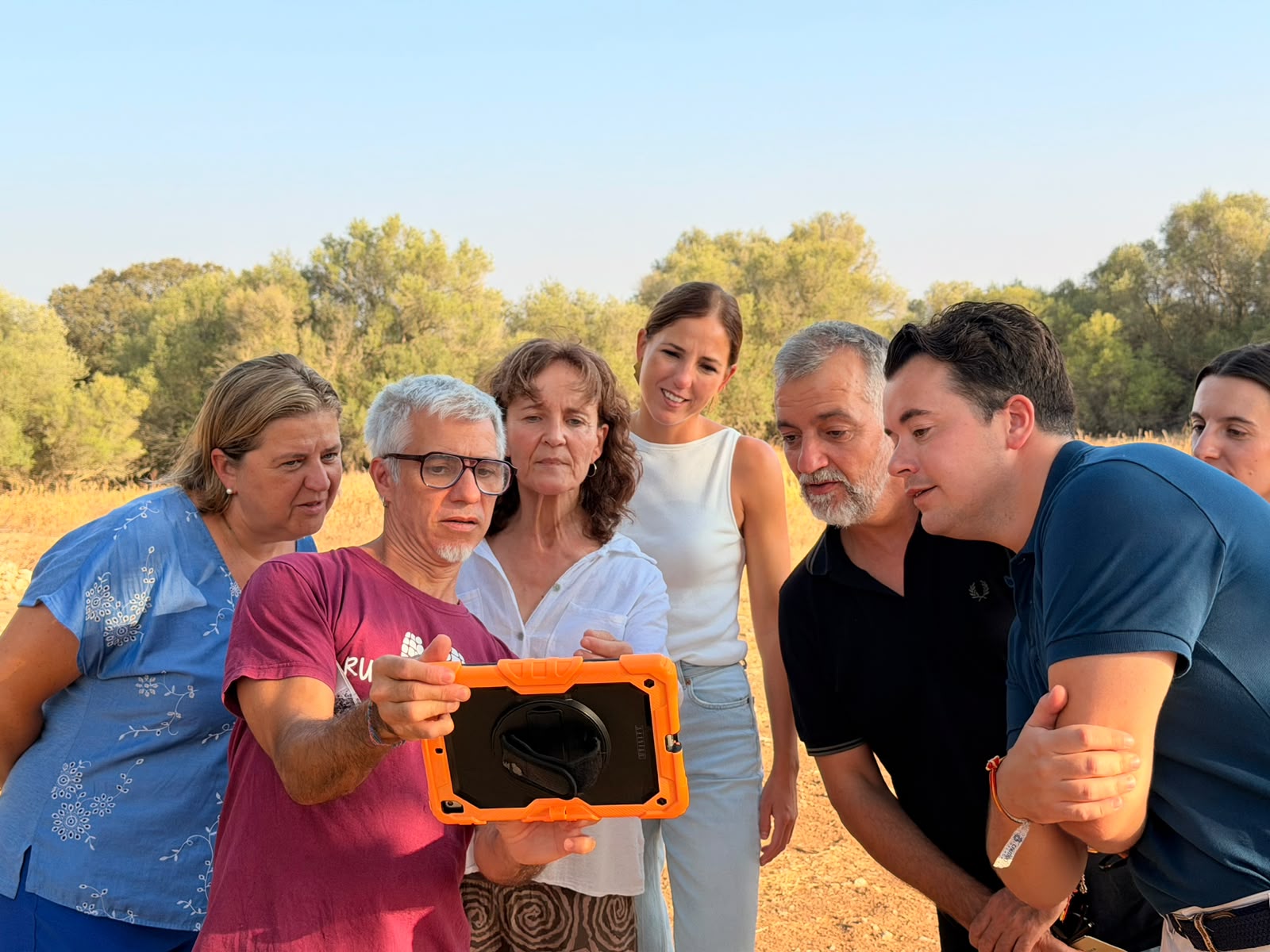 Visita al jaciment les Talaies de Can Xim, a Sencelles.