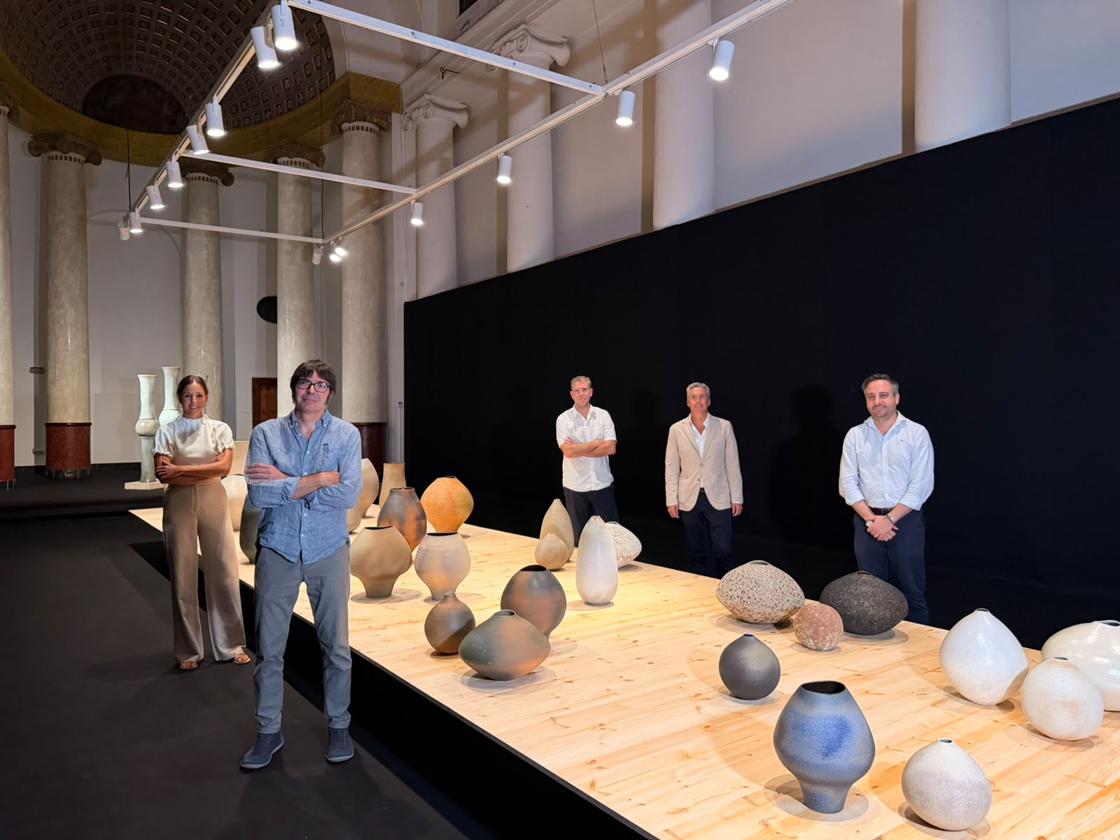 Presentació de l'exposició «De la terra al Cel», de Català Roig a la Misericòrdia.