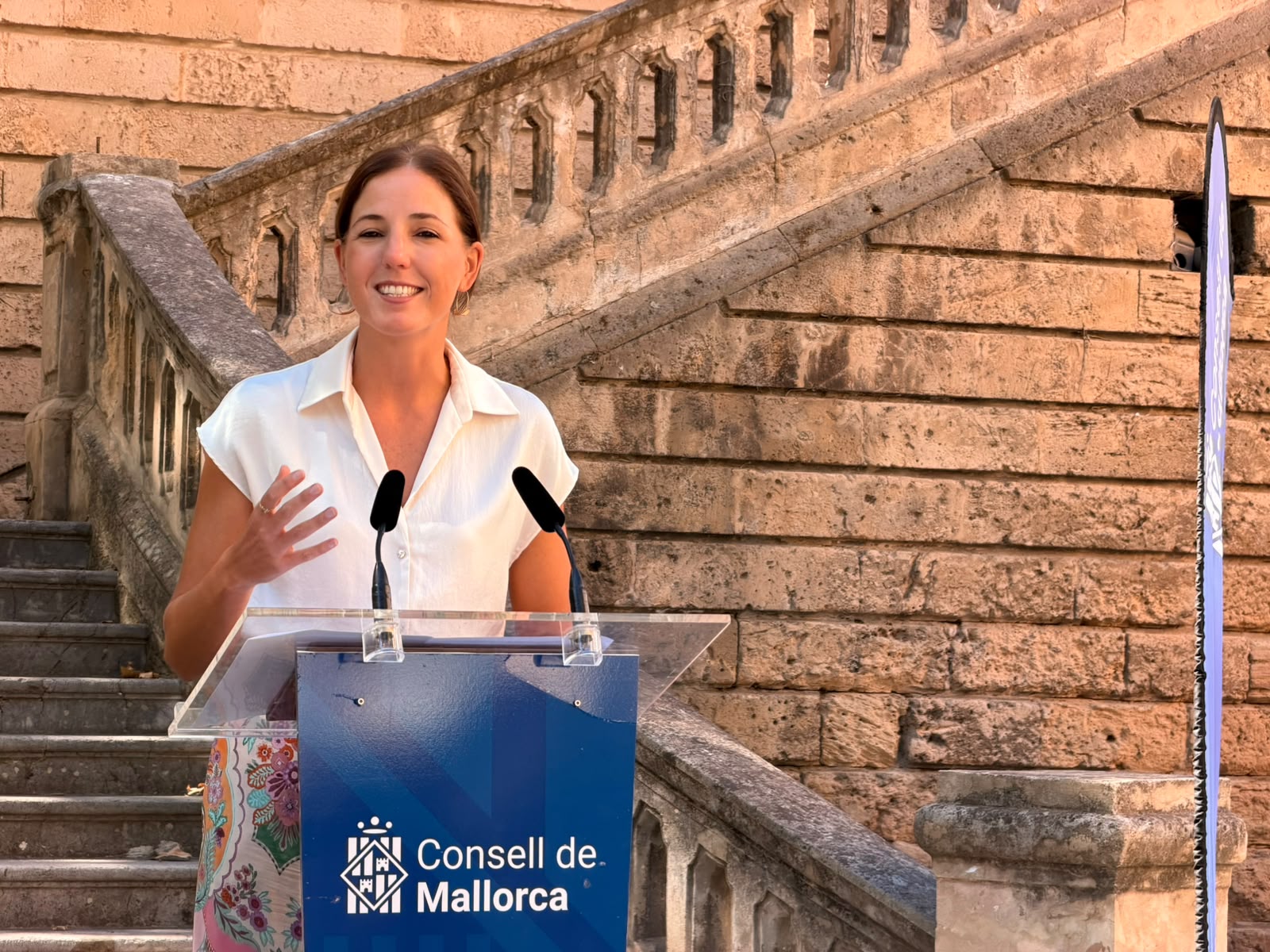 La vicepresidenta i consellera de Cultura i Patrimoni, Antònia Roca.