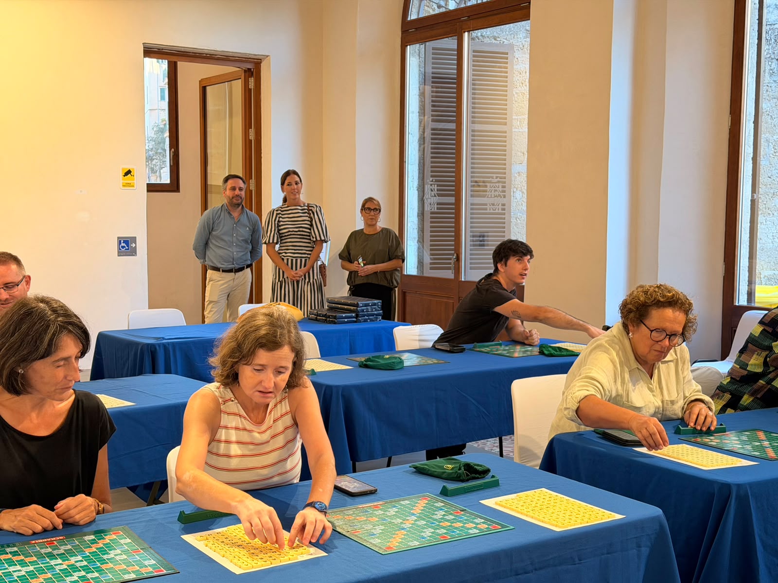 Torneo de Scrabble en la Misericòrdia.