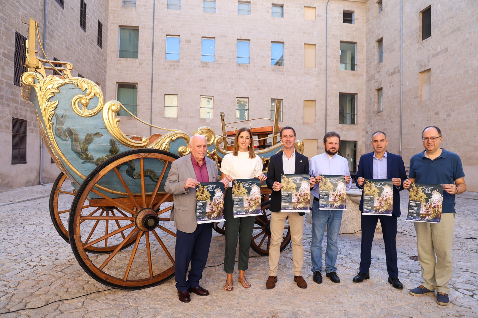 Carro triunfal de santa Catalina Tomàs to fill the streets of Palma with nearly 900 participants on 17 October