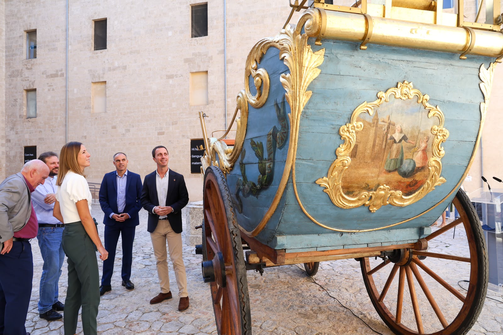 Presentación de la festa del Carro Triomfal de Santa Catalina Tomàs 2026.