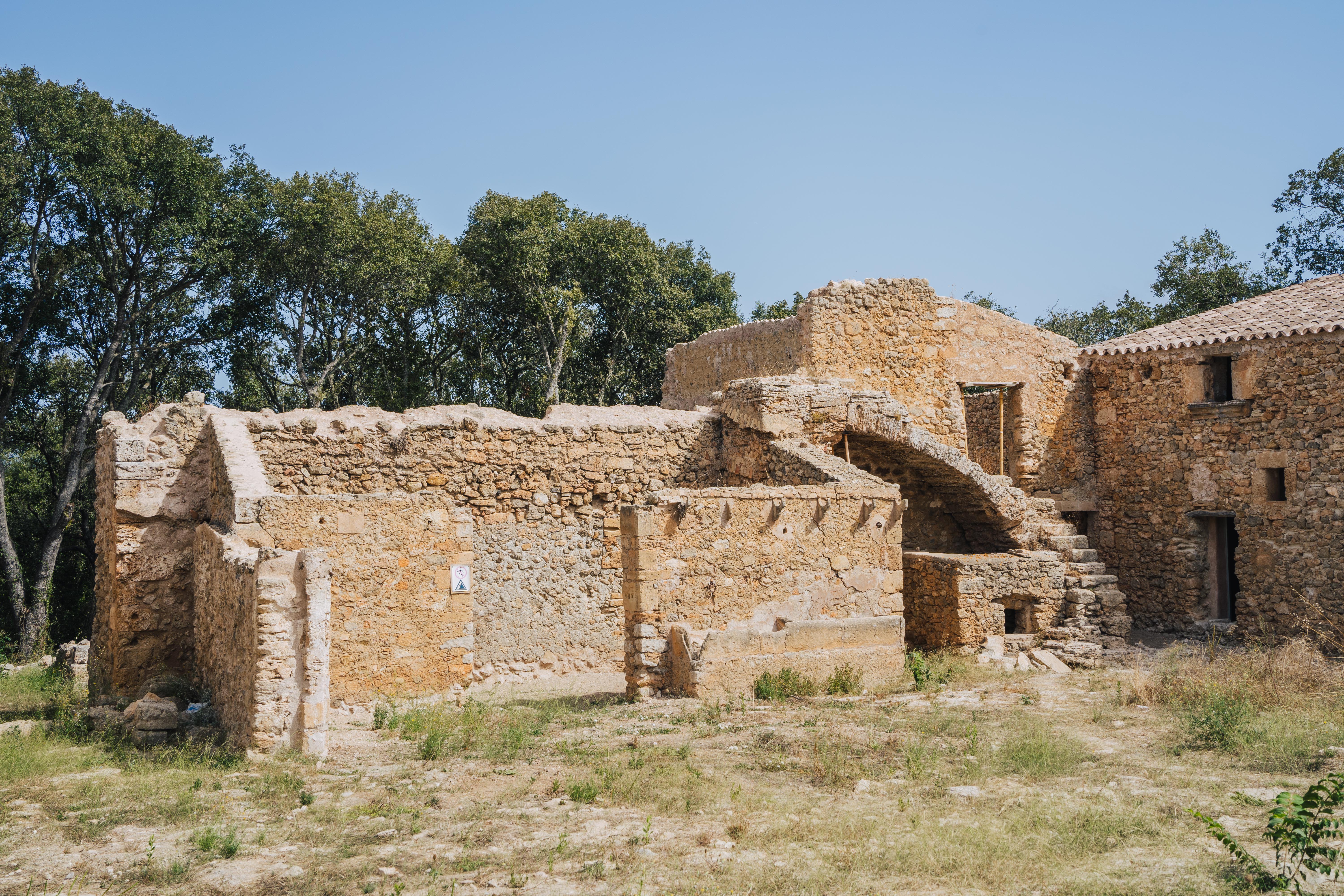Claustro del conjunto de Bellpuig