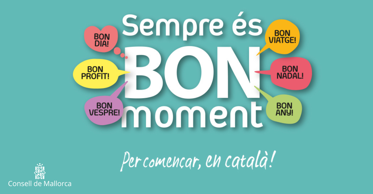 ¡Para empezar, en catalán! Siempre es buen momento.