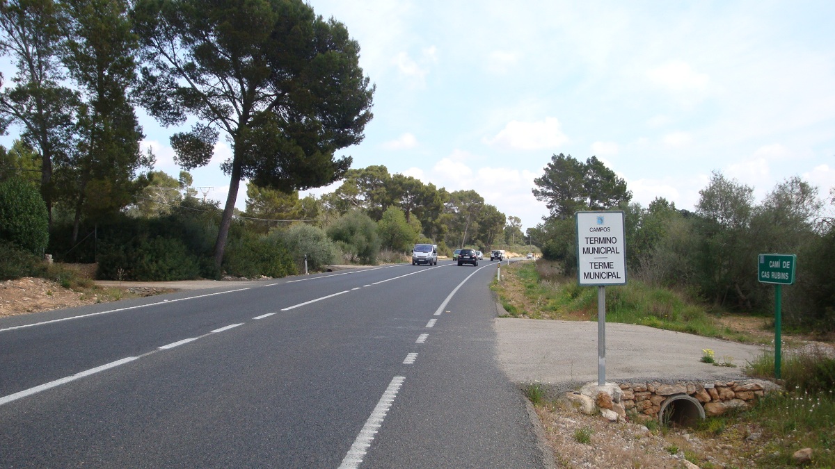 Carretera Ma-19 Llucmajor-Campos