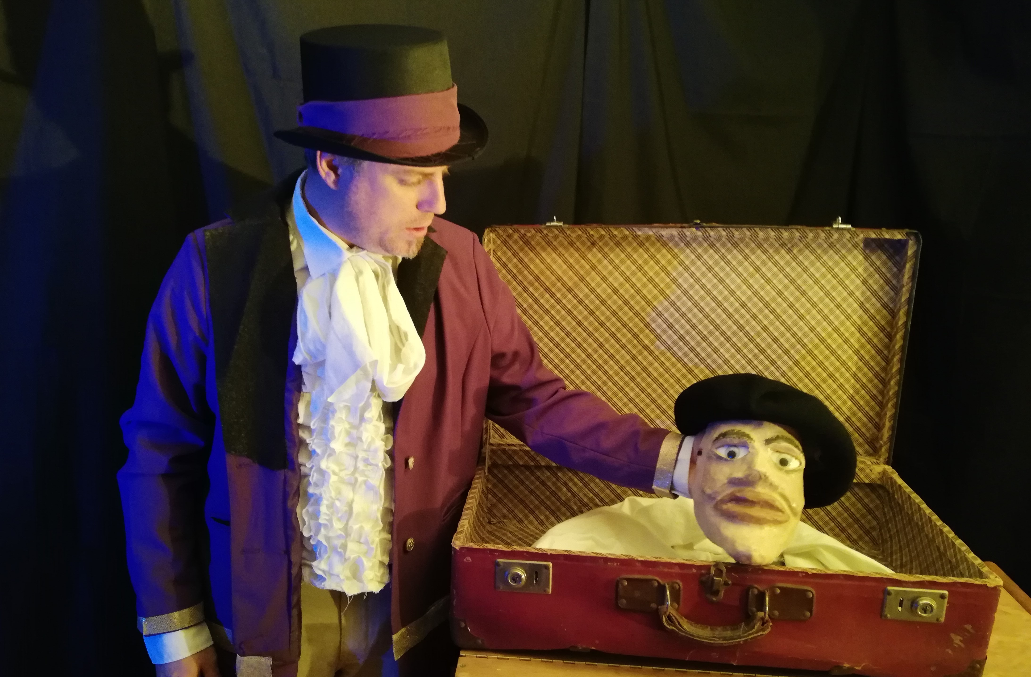 Espectáculo El senyor dels contes_escena