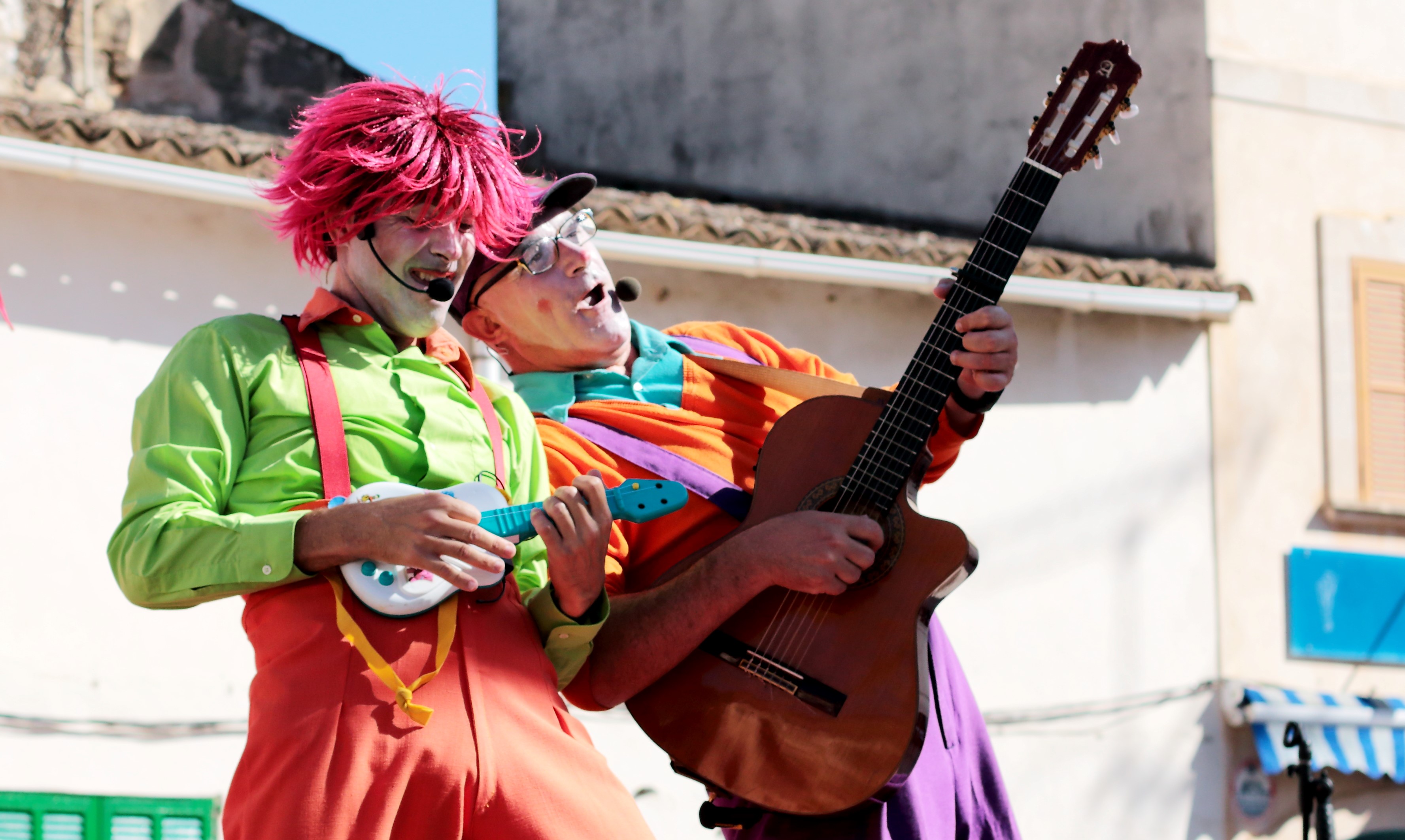 Espectacle de carrer Spaguetti xup-xup