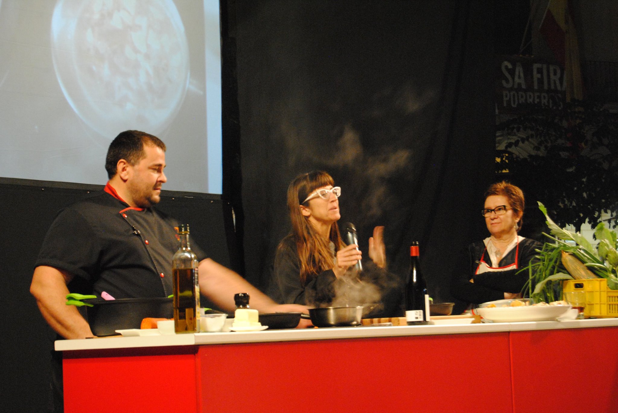 Espectáculo Showcooking amb Miquel Calent