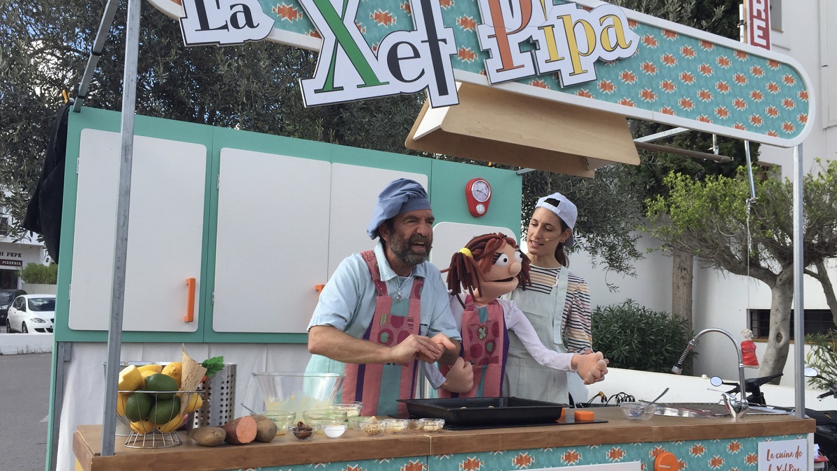 Espectacle Taller de cuina de la xef Pipa