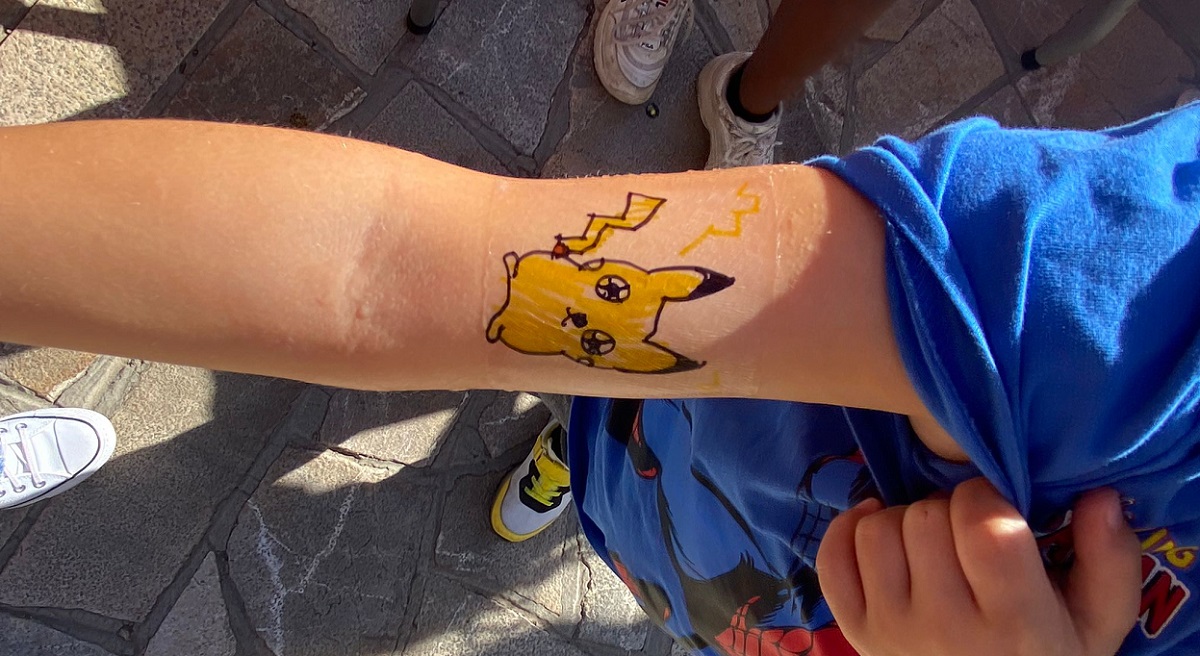 Tallers d'aventura creativa per a infants: tatuajes