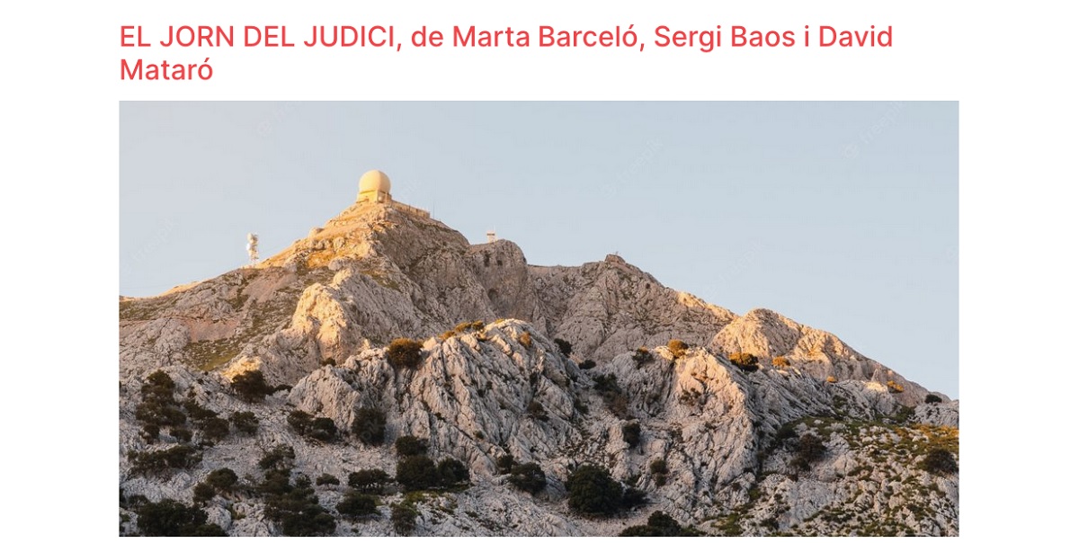 Espectáculo El jorn del judici