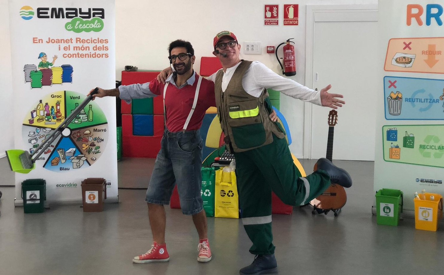 Espectáculo Joanet Recicles i Tomeu Granera