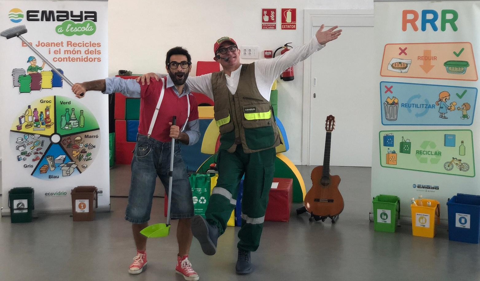 Espectáculo Joanet Recicles i Tomeu Granera