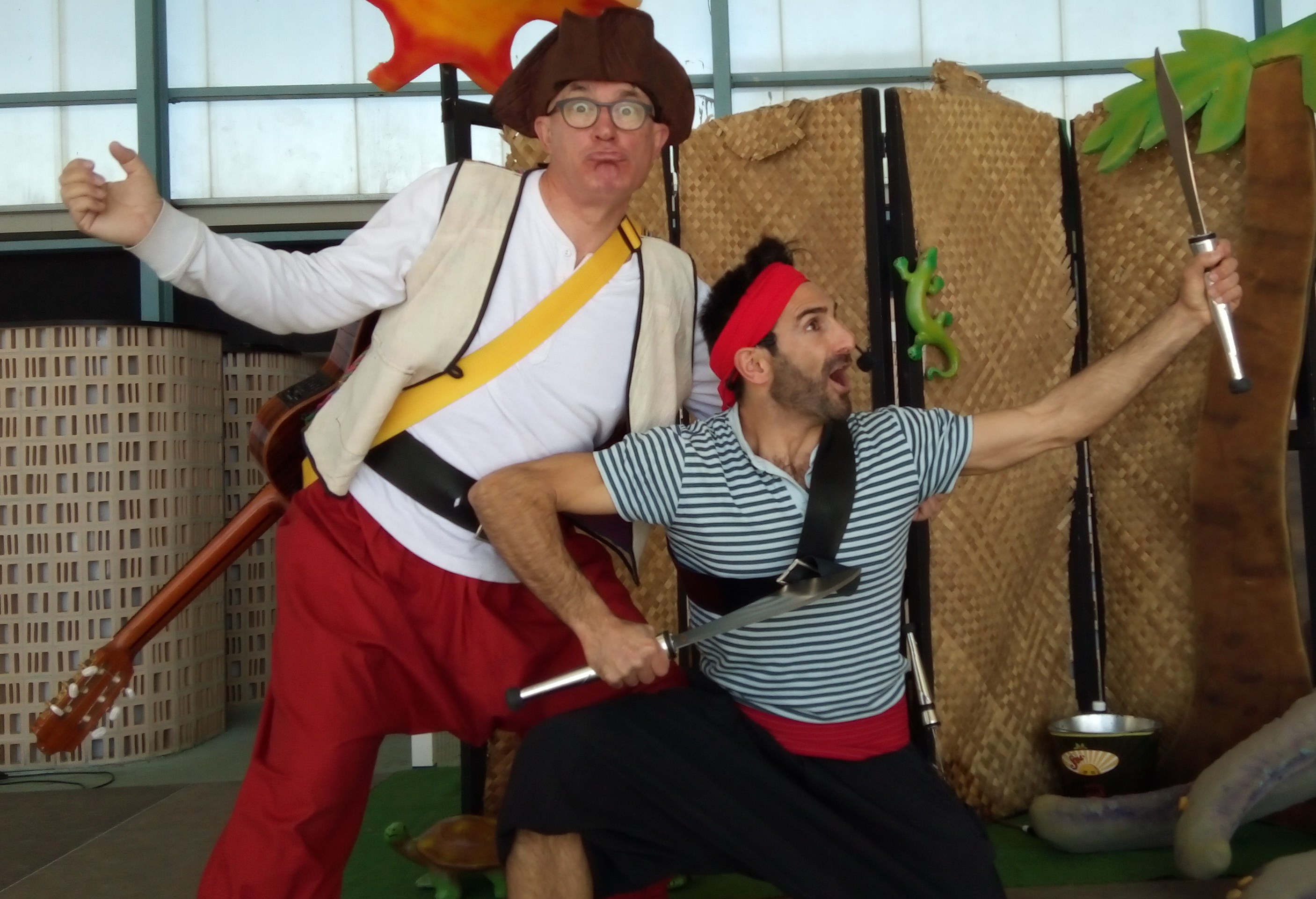 Espectáculo Dimonis i pirates, dues aventures diferents