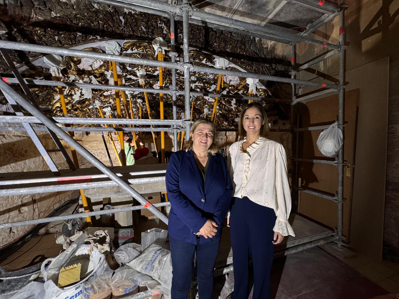 El Consell de Mallorca inicia la restauración de la cueva del belén de la Sang