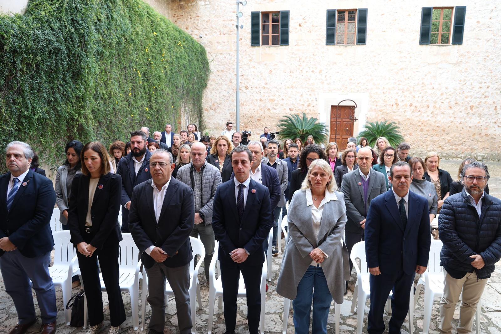 El Consell de Mallorca recuerda en Raixa a las 39 víctimas de violencia machista