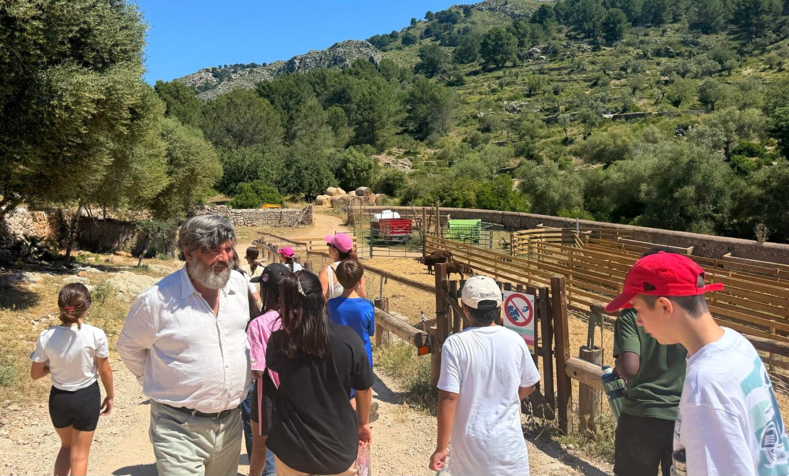 Cerca de 3.000 escolares participan en los programas de educación ambiental y deportiva del Consell de Mallorca en los refugios de la Serra