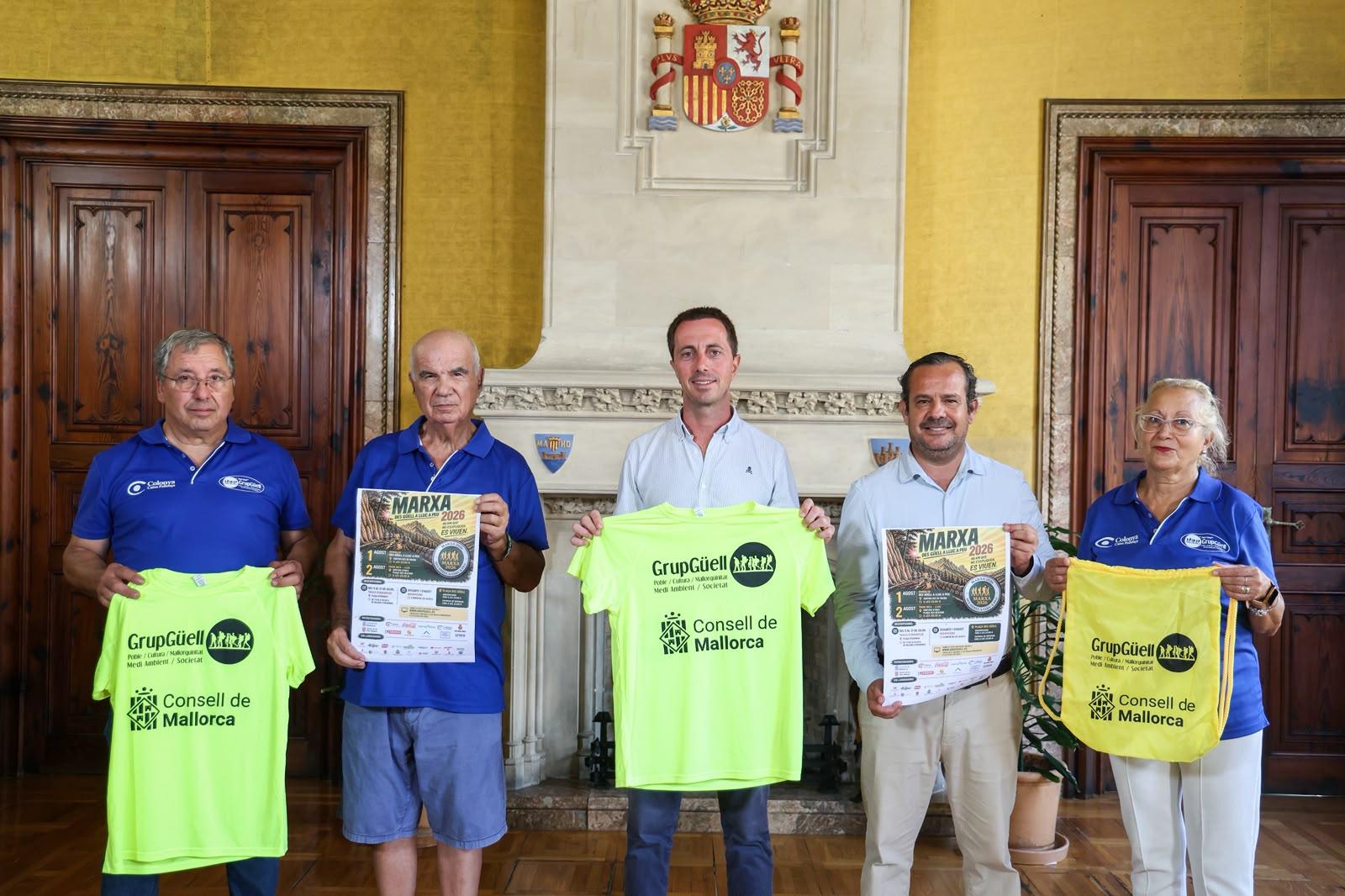 El Consell de Mallorca colabora un año más con la emblemática Marxa des Güell a Lluc a Peu
