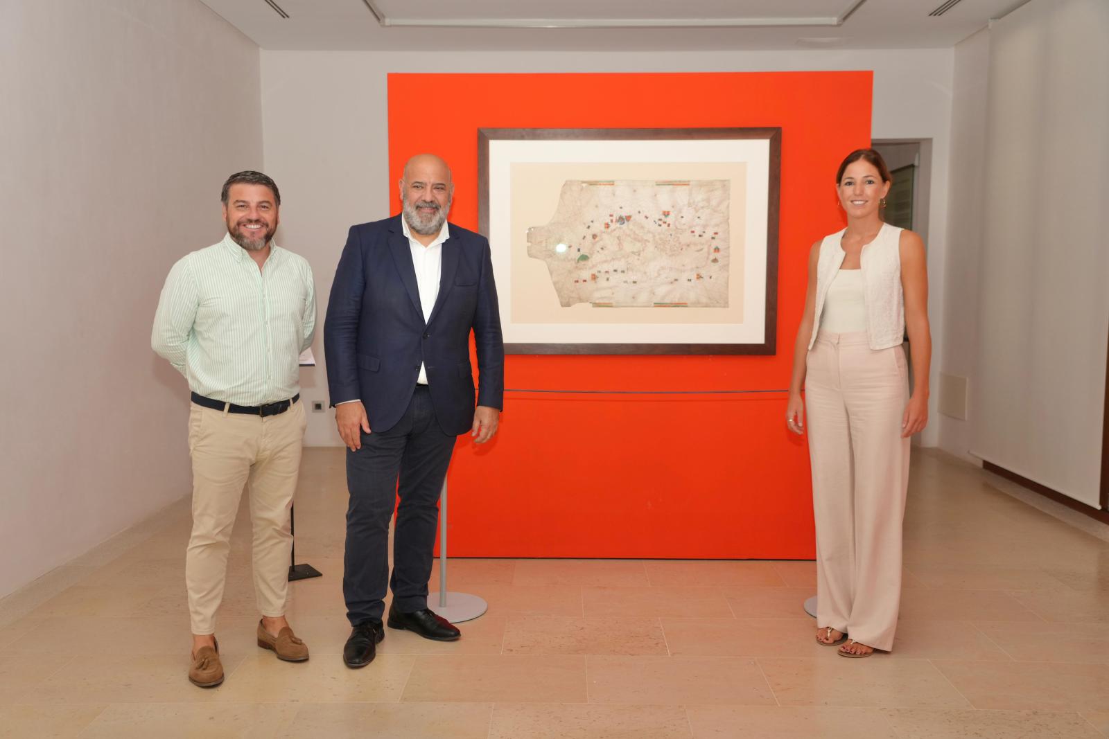 Últimos días para ver la carta náutica de Pere Rossell: la exposición podrá visitarse hasta el sábado 13 de septiembre