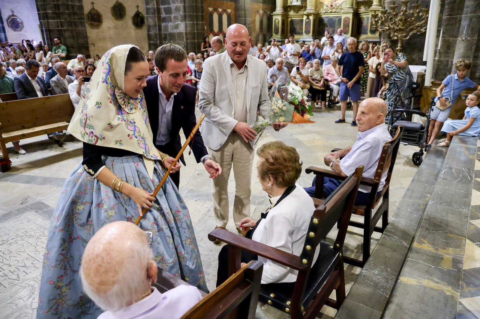 El presidente Galmés asiste al Homenaje a la Vejez con motivo de la Festa des Vermar