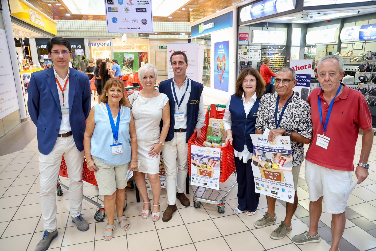 El presidente del Consell de Mallorca participa en la Operación Kilo para ayudar a las personas que más lo necesitan